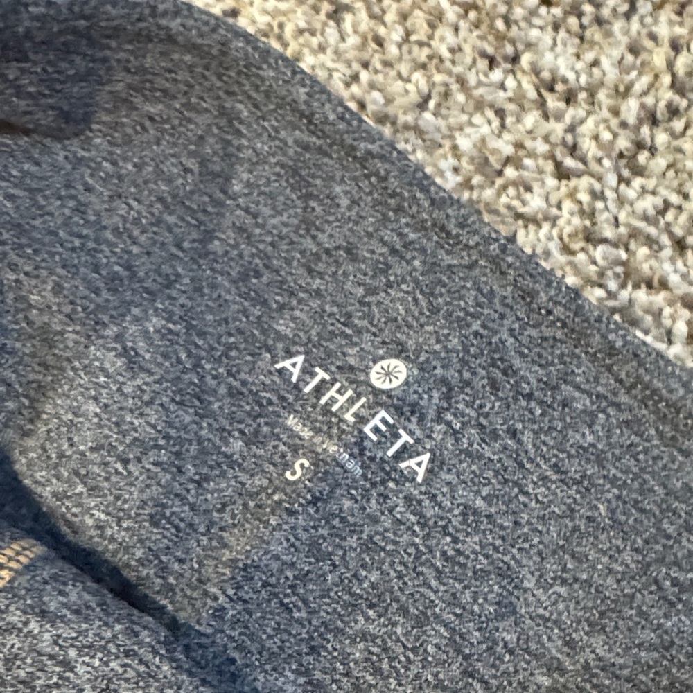 Athleta Women's Leggings Set - Black Pattern, Gray, and Floral - Picture 3 of 16